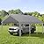 GarveeLife Carport 10x20ft Heavy Duty Carport Car Canopy Garage Boat Shelter Party Tent, Waterproof Portable Car Canopy for Truck, Boat, SUV with All-Season Tarp