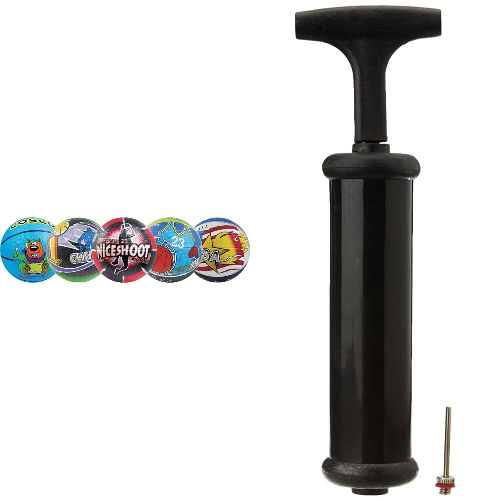Cosco Basket Balls Multi-Graphics, Size 3 and Cosco Hand Pump (B07JFVWKKC) Amazon Price History, Amazon Price Tracker