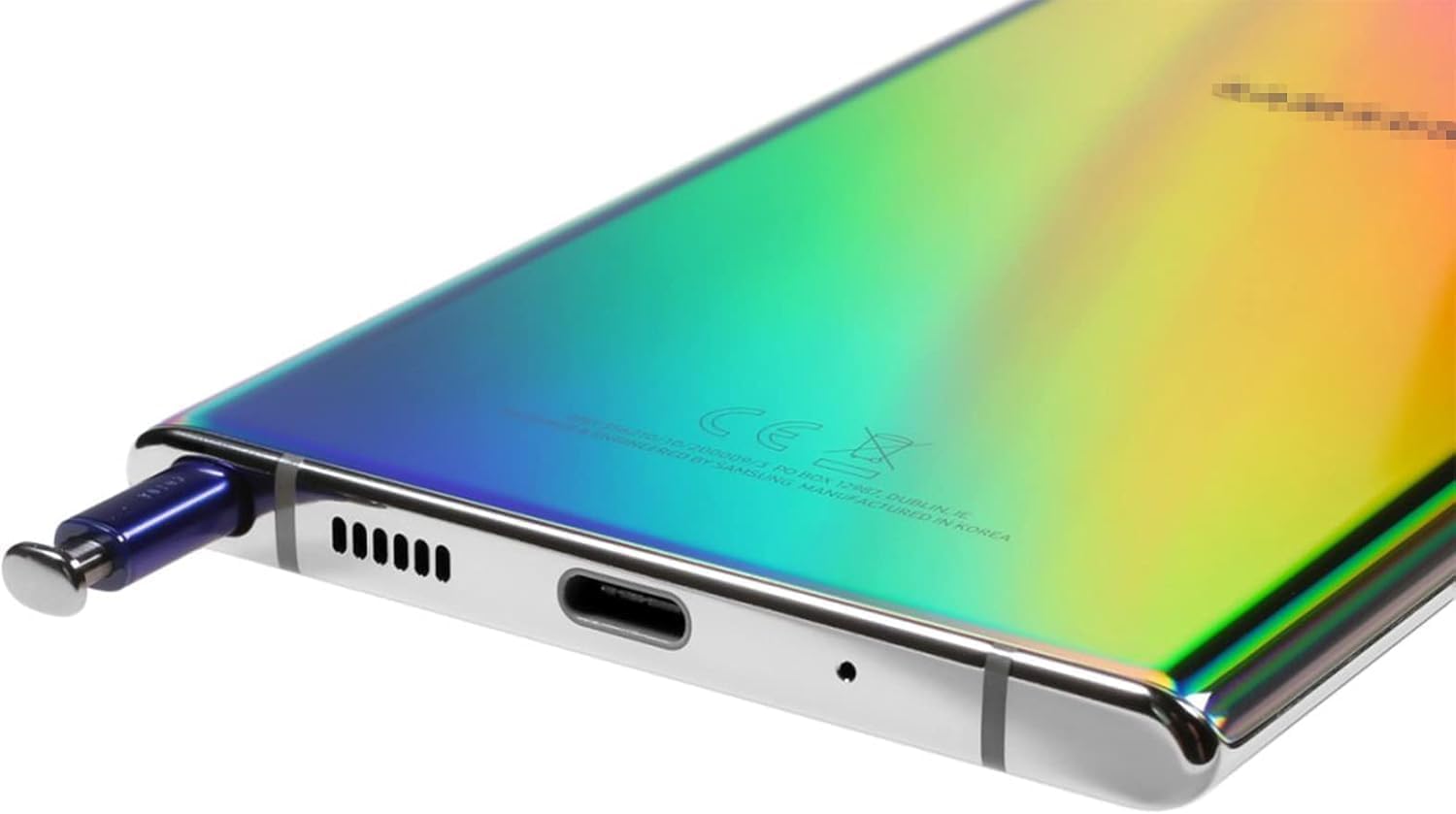 Galaxy Note 10 Stylet Tactile de Rechange pour Samsung Galaxy Note 10/Note 10 Plus/Note 10 + (Aura Glow Silver)