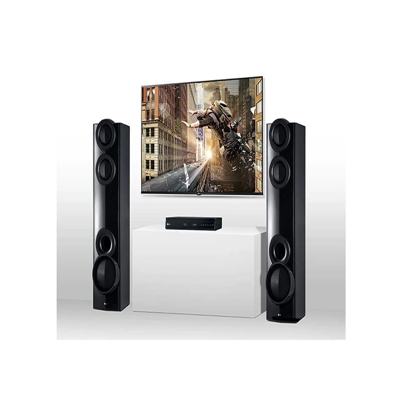 LG Sistema de DVD Home Theater LHD677, 4,2 canais, 1000W, som
