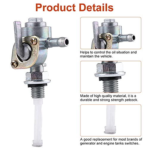 Amazon.com: M10×1.25 Gas Tank Fuel Switch Valve Pump Petcock for