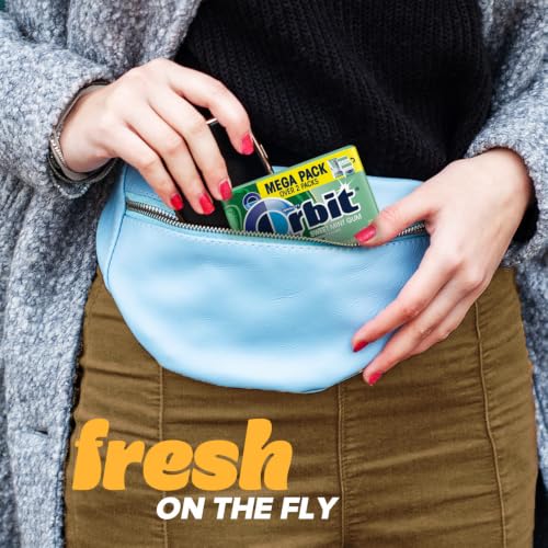 ORBIT Sweet Mint Gum Sugar Free Chewing Gum, 30 Ct Mega Packs (Pack of 6) - image 6