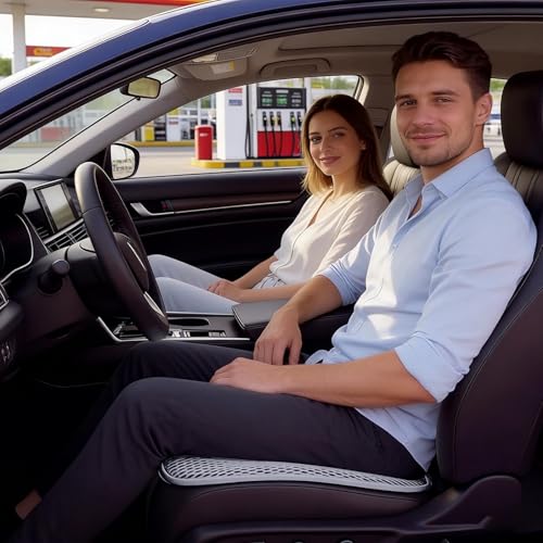 Almohadilla para asiento de coche ergonómica que alivia el dolor de espalda en viajes largos 3