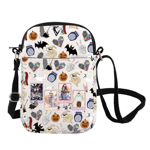 Sac à bandoulière Jack Skellington pour Halloween et fans de l'univers étrange de Noël