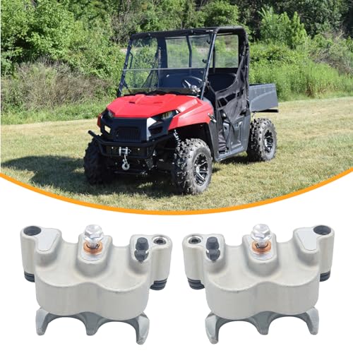 Image of 1911283 1911284 Front Left Right Brake Caliper for Polaris Ranger 900 800 500 EFI 1000 570 700 HST, RZR 800 900 1000 RS1, GEM GENERAL 1000 with Pads