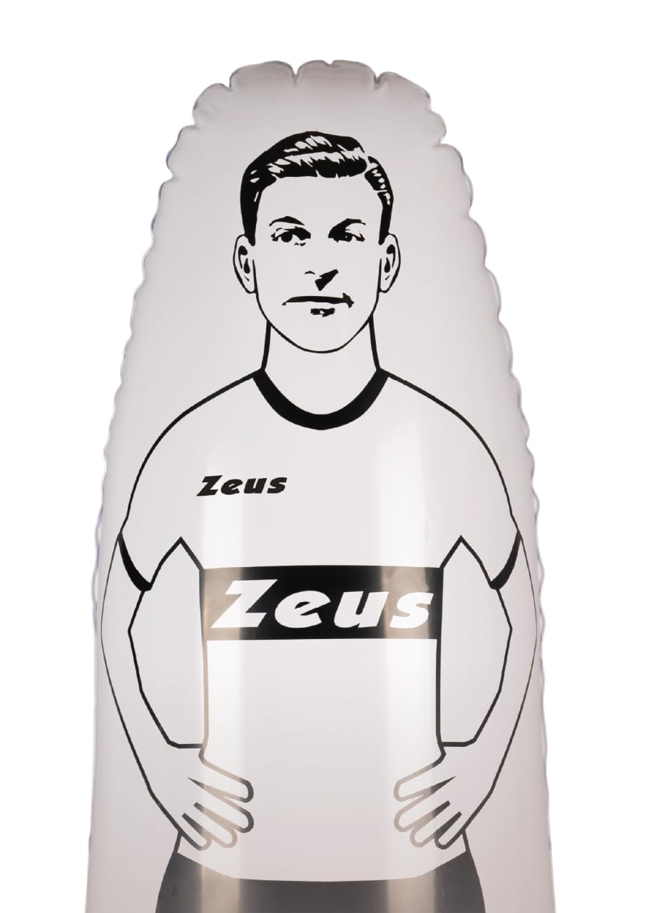 Etoile Sagoma Dummy per Zeus Sport Calcio Calcetto Relax Training Esercizi di Precisione Accessori Free Time Tempo Libero Attrezzo Gonfiabile Ideale per l'Allenamento
