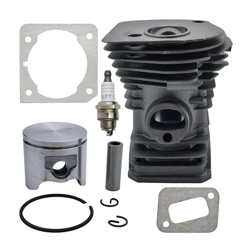 Nikasil Plated Cylinder Piston Spark Plug Kit for HUSQVAR 340 345 E 350EPA Jonser CS 2141 2145 2150 Chainsaw 42MM