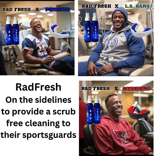 Rad Fresh Natural Retainer Cleaner Spray With Food Grade Hydrogen Peroxide Dentist Designed Denture, Aligner, Night Guard, Sleep Appliance & Mouth Guard Cleaner Made in the USA - Image 10