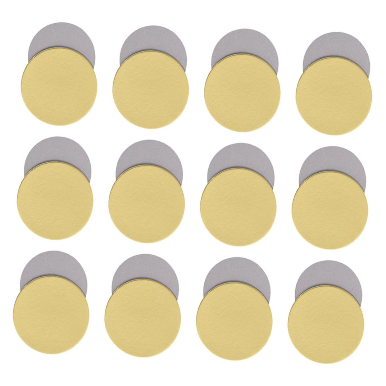 BELLIFFY 12 pcs Multi Tiered Cake Drums Paper Cake Boards for Weddings Birthdays and Celebrations Thick