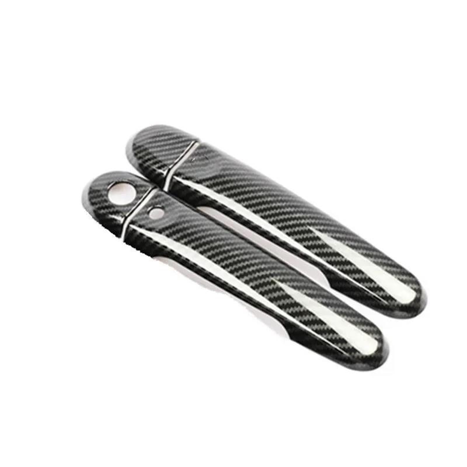 Noheeu Style2 For Infiniti Esq 2010-2019 Chrome Carbon Fiber Door Handle Covers Accessories Stickers Car Styling Decal(Style2)