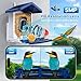 Smart Bird Feeder with Camera, 2.5K HD Bird Feeder Camera with Ai Identify, Auto Capture Videos & Motion Detection, Birdhouse Birdfeeder for Birds Lovers,Famliy,Friends