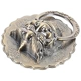 Heurtoir de porte en métal : ce heurtoir de porte d'entrée pratique est ergonomique et confortable, offrant une bonne prise en main. poignée de porte en forme de tête de lion