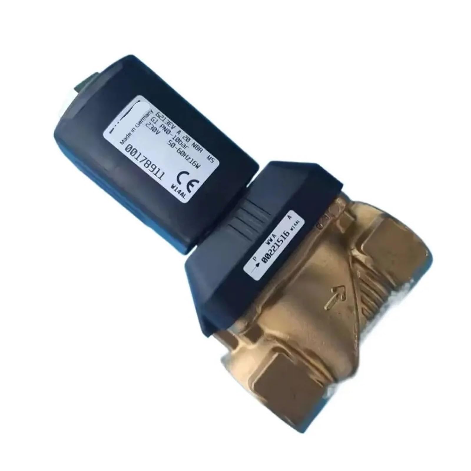 00126140 AC220V Solenoid Valve G1/4 6014C 0~10bar 3/2
