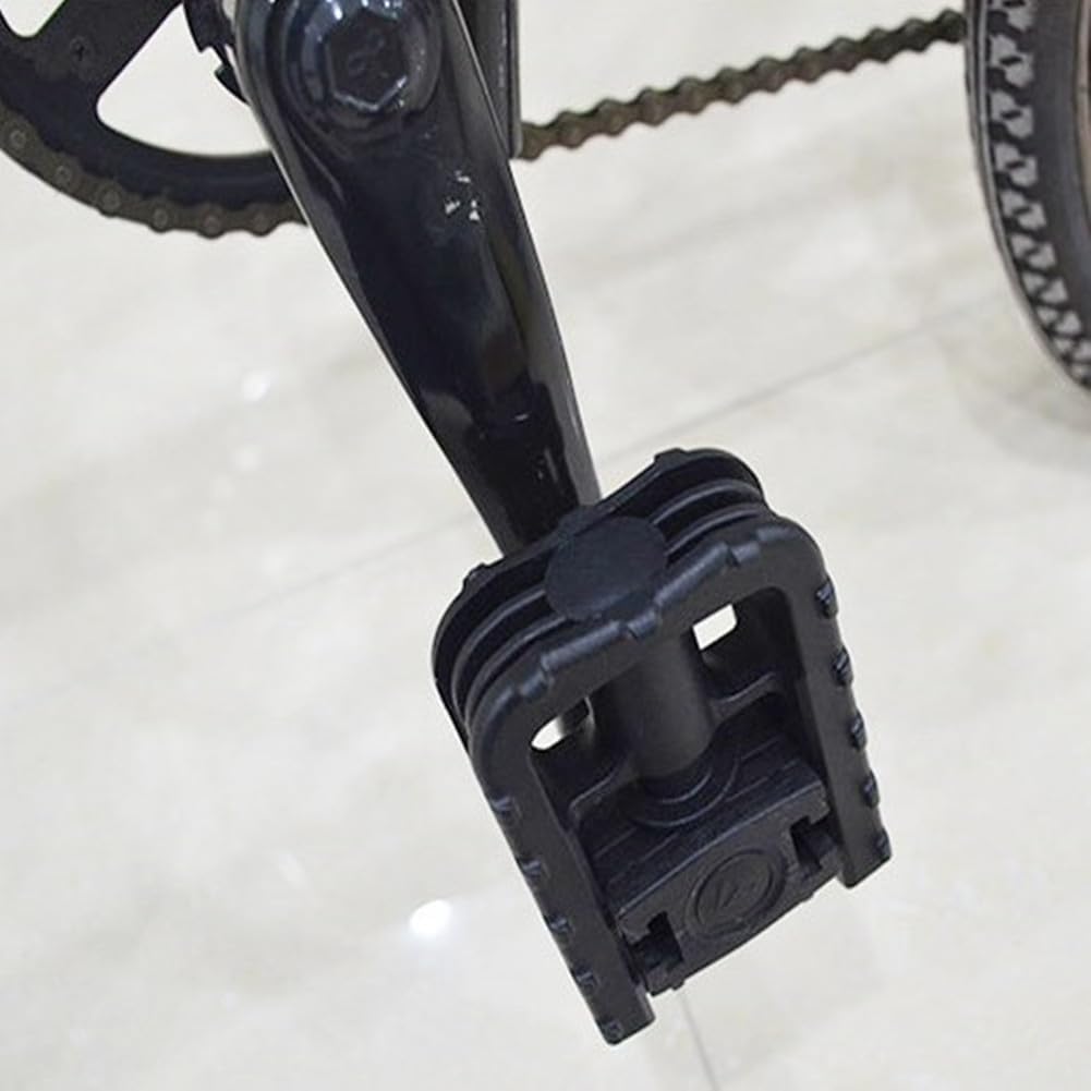 Pedali per Bici Coppia di Pedali da Bicicletta Pieghevoli Antiscivolo Impermeabile con Riflettori Accessorie per Ciclismo All'aperto