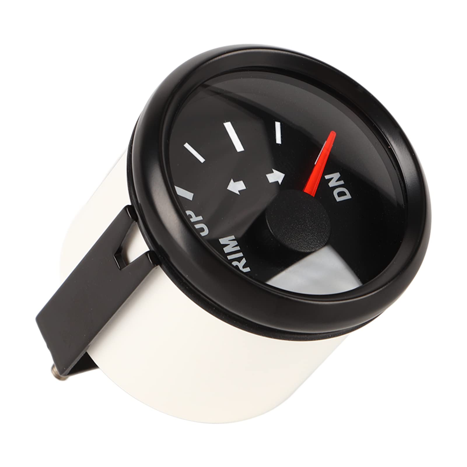 Tbest 52 Mm 2 Zoll Bootstrimm-Balance-Messgerät Marine IP67 mit Roter Hintergrundbeleuchtung für das Angeln auf Yachtschiffen
