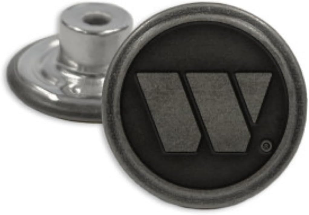 Men's Metal Bachelor Buttons for Suspenders (8 buttons), Bronze