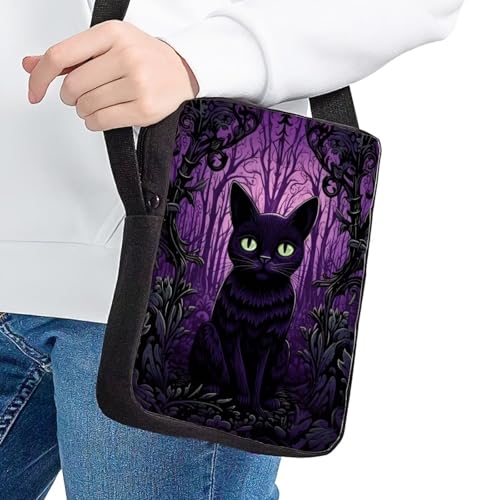 Women Men Small Crossbody Bag Messenger Purse for Traveling Shopping2