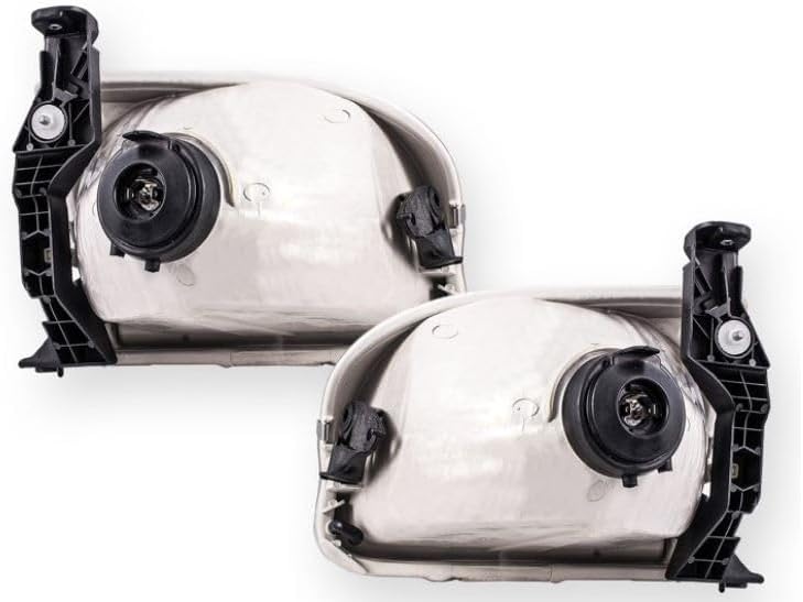 Headlight Set Halogen For 2001-2004 Toyota Sequoia / 2000-2004 Tundra Crew Cab Direct Replacement
