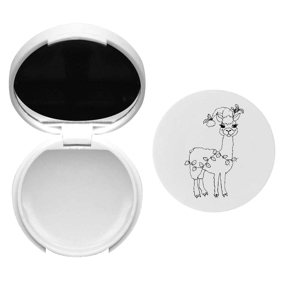 'Christmas Llama' Lip Balm with Mirror (BM00020733)