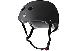 Triple Eight The Certified Street Helmet for Skateboarding, BMX, Roller Derby, and Roller Skating