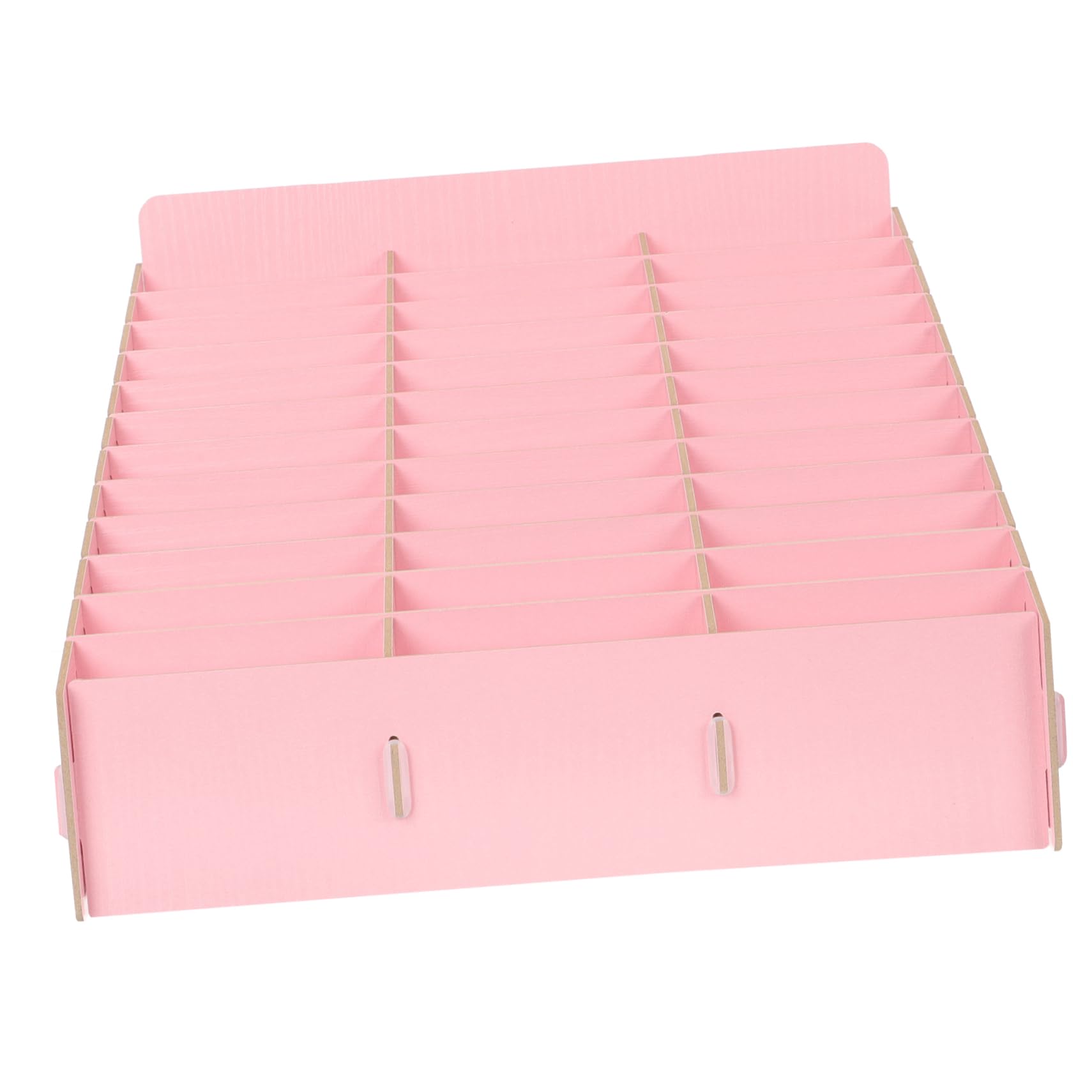 Boîte de rangement en bois 36 compartiments pour organiser vos cosmétiques de maison