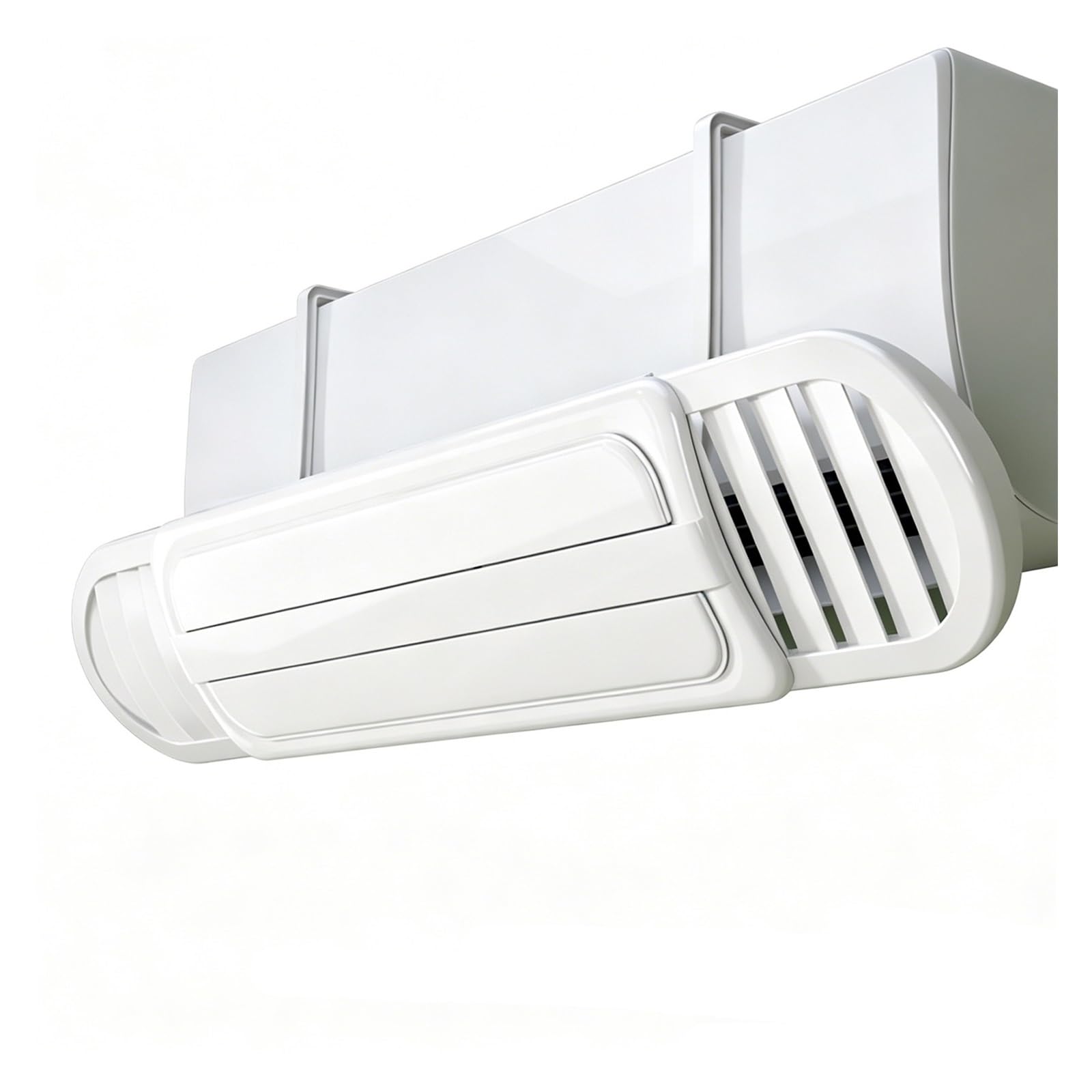 ZLLPIGLS Scalable Vent Deflector, Multi-Directional Airflow Guide, Anti-Condensation Air Conditioner Deflector, for Wall-mounted Air Conditioners