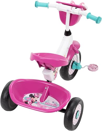Miniatura 5 de Huffy Minnie Mouse Triciclo para niños pequeños rosa Rosa/Rebel Fun.