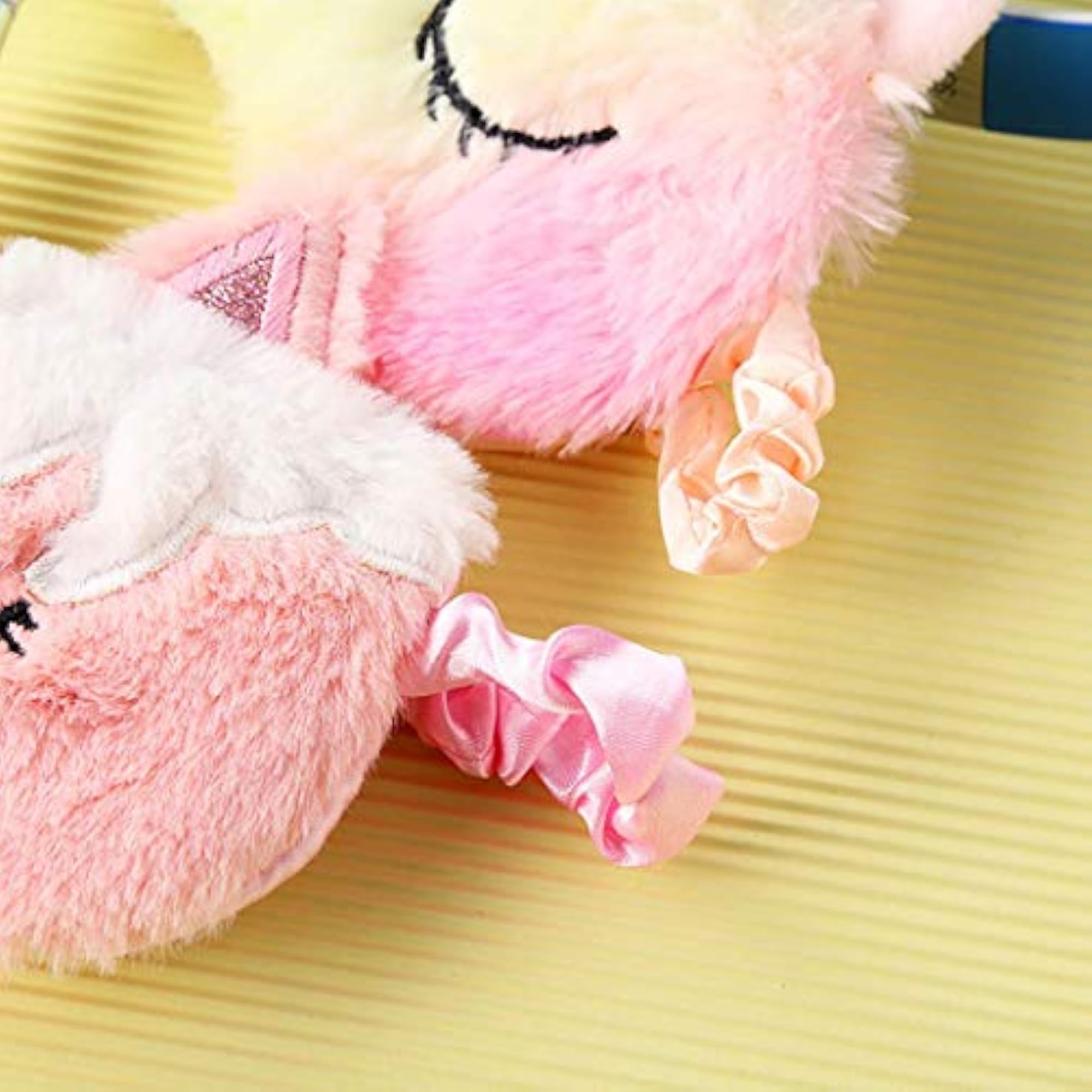 Unicorn Sleeping Mask Cute Unicorn Horn Plush Blindfold Eye Cover