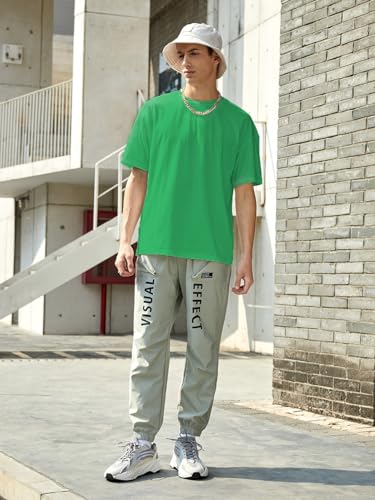 Image of KOTTY Men's Cotton Blend Regular Fit T-Shirt|Casual Wear|Lightweight Breathable