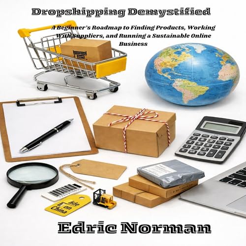 Dropshipping Demystified Audiolibro Por Edric Norman arte de portada
