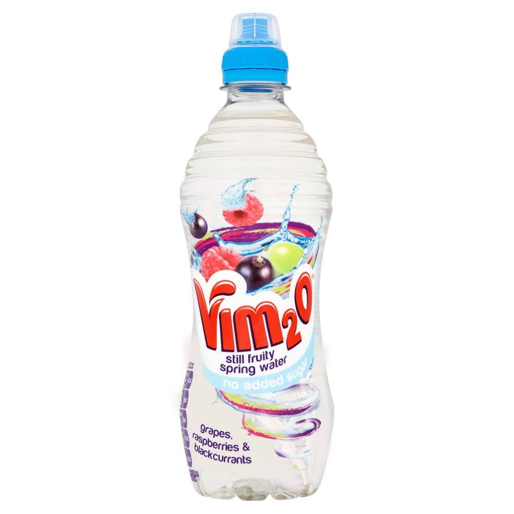 Vim2oStill Fruity Spring Water Grapes, Raspberries and Blackcurrants, 500ml