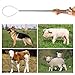 PAULOZYN Hog Pig Catcher Pole ​Holder Control Tool Heavy Duty Stainless Steel for Dog Pig Swine Animals Livestock
