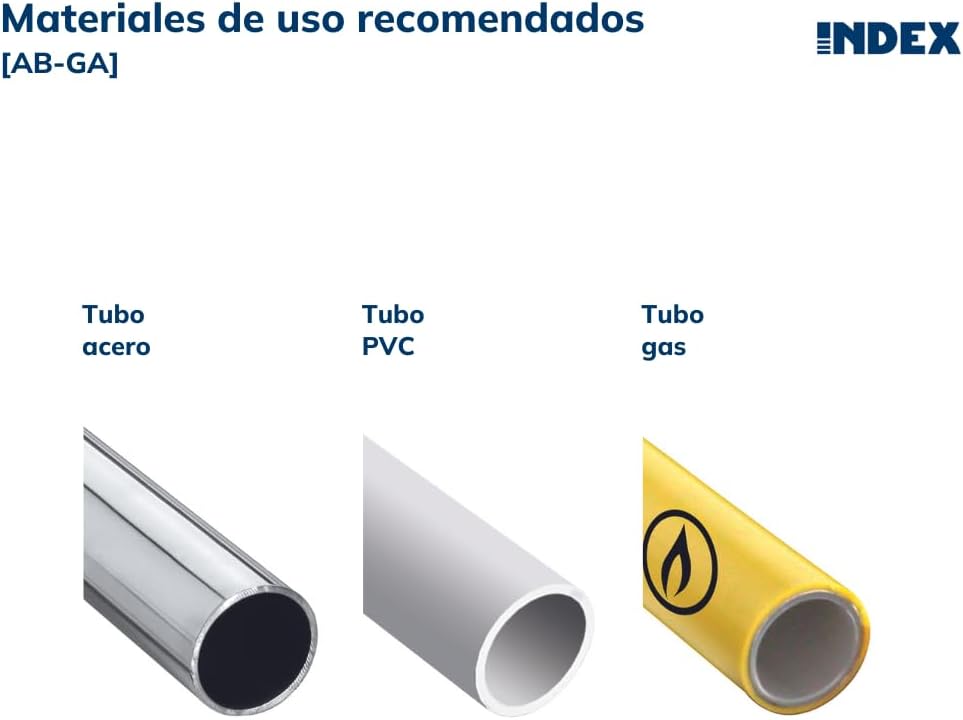 Index abga018-collier Yellow gasmica M8 M10 (Pack of 50)