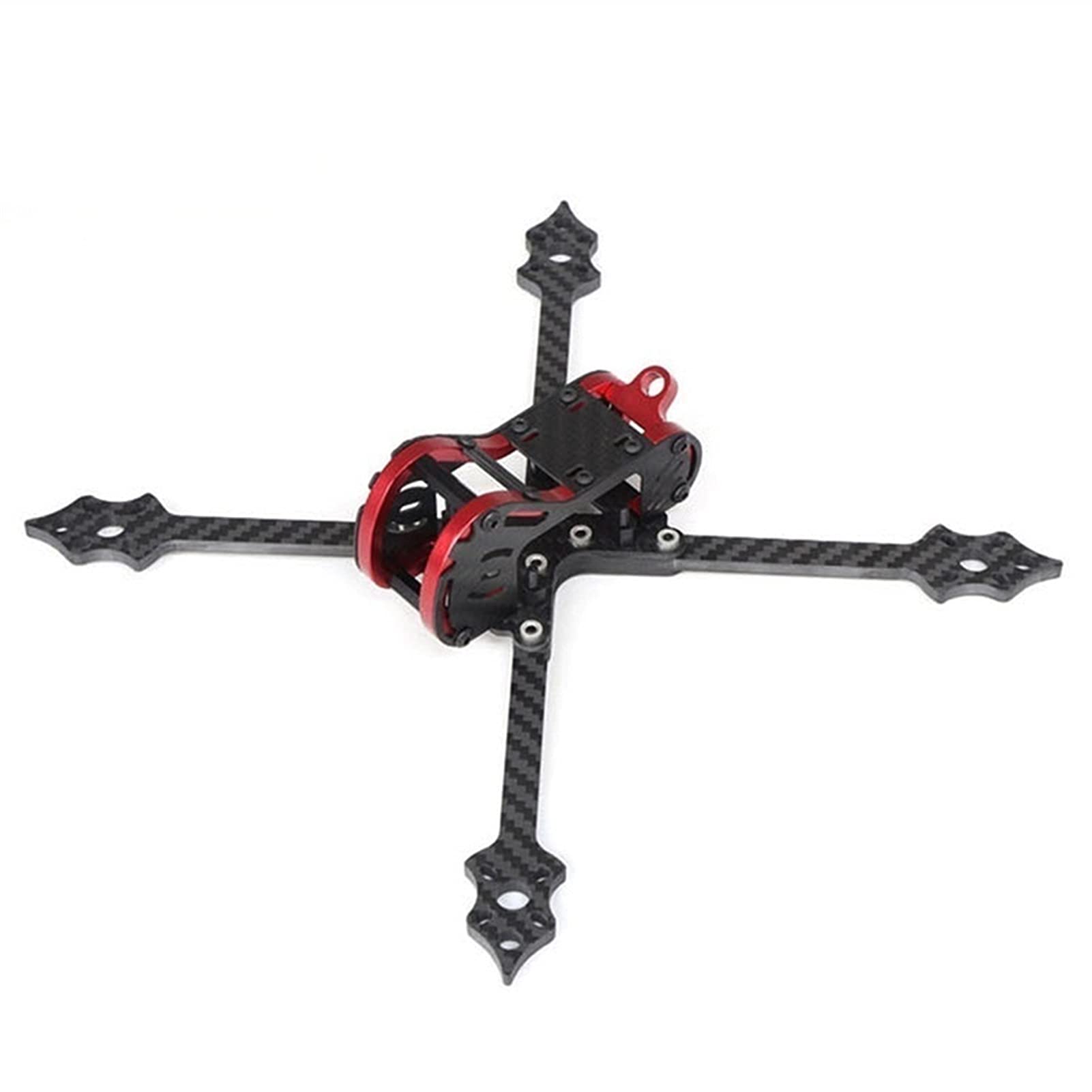 Akcesoria X218 218MM rozstaw osi zestaw ze szkieletem 4MM dzielony stojak z włókna węglowego dla majsterkowiczów FPV Racing Drone Quadcopter akcesoria do stojaków części