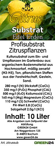Zitruserde GREEN24 für Zitruspflanzen 10 Liter