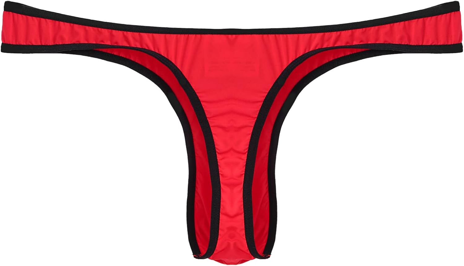 Alvivi Mens T-Back Bulge Pouch Underwear Sexy Cutout Metal Chains Jockstrap Bikini Lingerie