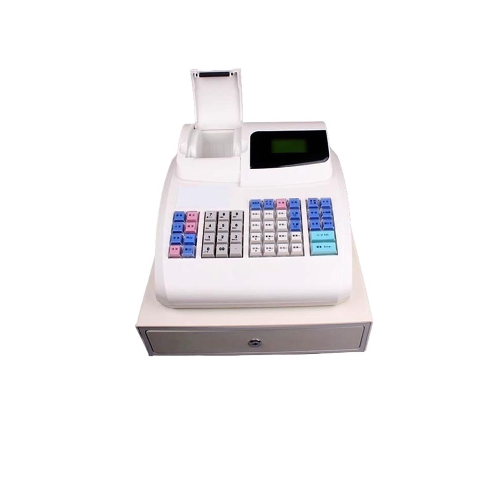 ECR Kassenschubladen Restaurant Point Of Sale, Elektronische Registrierkasse for ein Einzelhandelsgeschäft ECR800 Einfach einzurichten(Black Color)