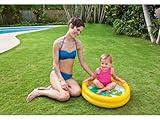Intex 59409NP - Aufblasbarer Baby-Pool mit Tiermotivdruck, 1 Stück, Vinyl, Mehrfarbig, 61x15 cm
