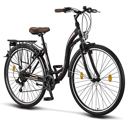 Licorne Bike Stella Premium City Bike in 24,26 und 28 Zoll - Fahrrad für Mädchen, Jungen, Herren und Damen Cover