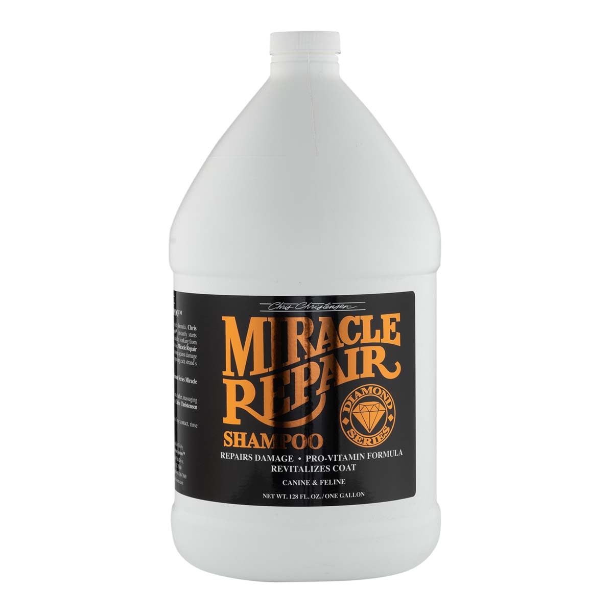Chris ChristensenDiamond Series Miracle Repair Dog Shampoo - Coat Repairing Shampoo for Dogs - Pro-Vitamin Formula - Revitalises Damaged Coats - Sensitive Dog Shampoo - All Coat Types, 3.8L