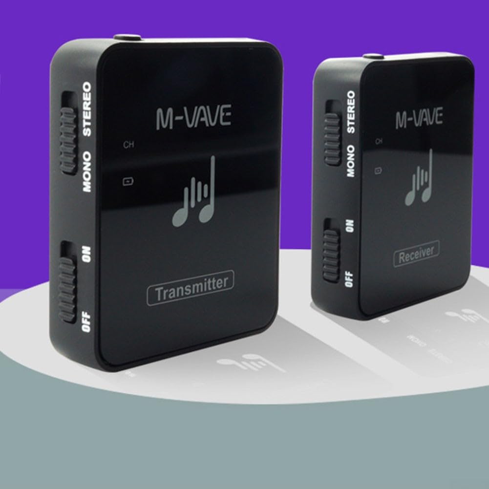 Auricolare Monitor Wireless 2.4GHz - Set Trasmettitore-Ricevitore Per Live Performance E Studio - Foto 7