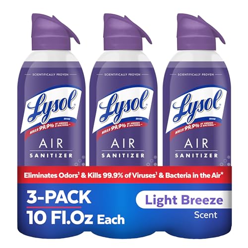 Lysol Air Sanitizer Light Breeze