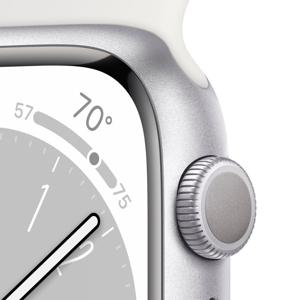 Amazon.com: Apple Watch Series 8 [GPS, 41mm] - Silver Aluminum 