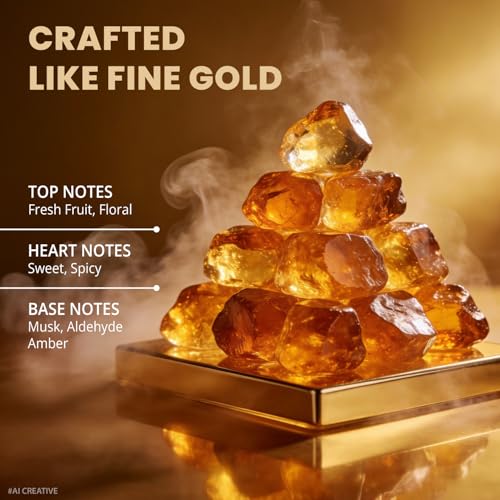 Image of Riya Intense Gold Eau De Parfum For Men & Women | Fresh Fruit & Floral Scent | Long-lasting Upto 8 hours - 100ml