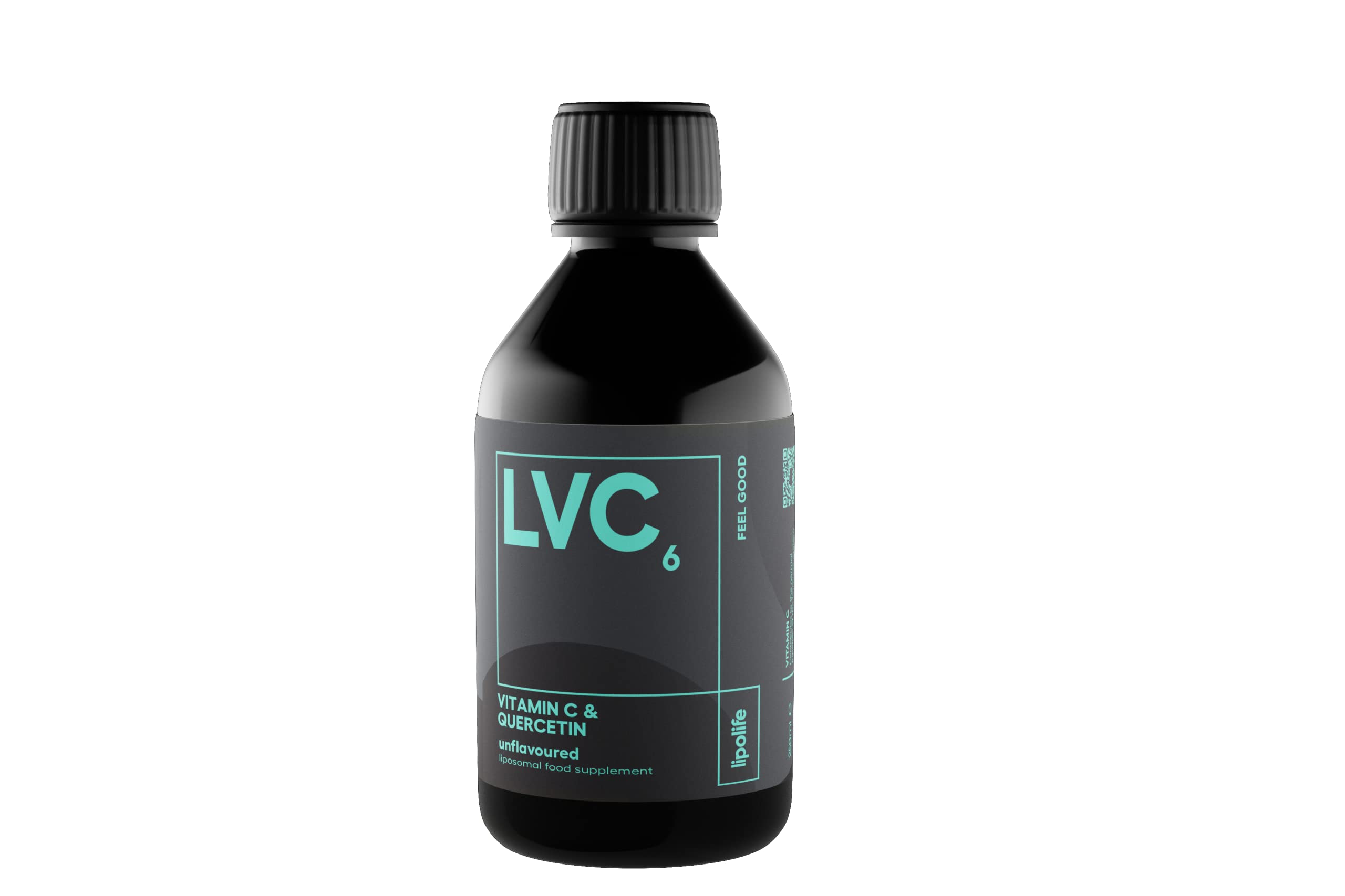 liposomal Vitamin C and Quercetin - 240ml - lipolife, LVC6. Advanced Nutrient delivery Support for Seasonal discomfort Such as hayfever or Similar histamine Response.