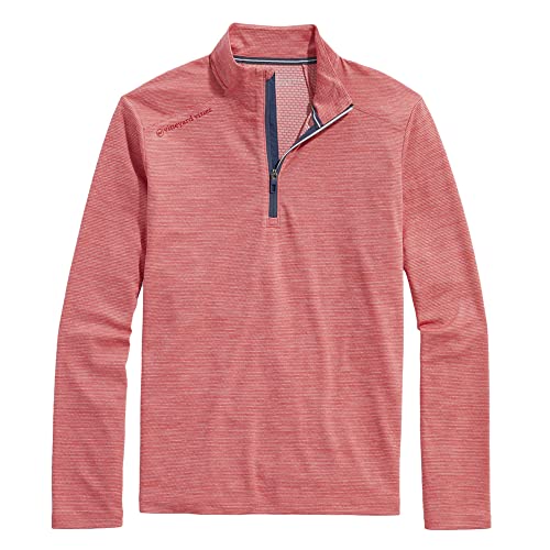 vineyard vines Men's Sankaty Quarter-Zip Pullover Sweater