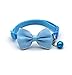 2 Pcs in one Pack Red&Blue Colored Cat and Small Dog Collars with Bow Tie and Bell, Breakaway Design with Safety Release Buckle