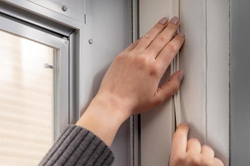 Miniatura 4 de Sello de sellado para cargas pesadas de fábrica para espacios grandes 285231 de Duck, 38 pulgada x 14 pulgada x 17 pies, 3 paquetes, blanco, paquete