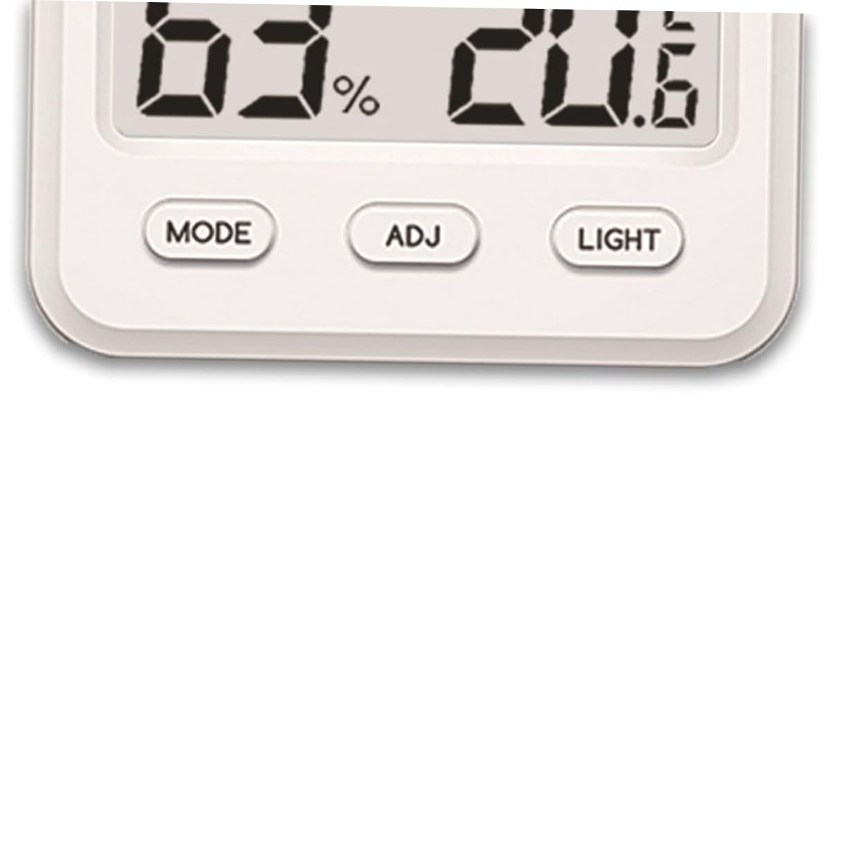BESPORTBLE Lot De 3 Mini Moniteurs De Température Et Hygromètres Pour De Bébé Maison Bureau Avec Horloge Plastique