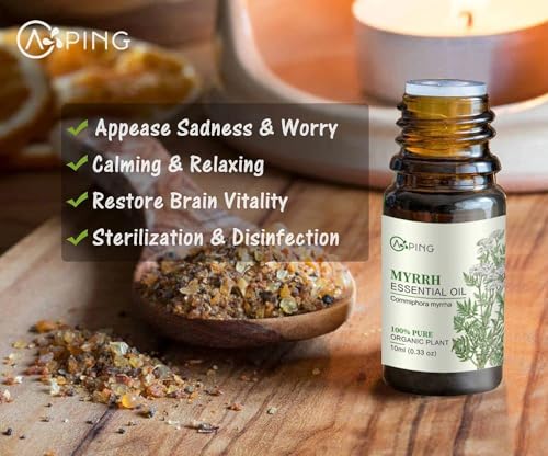 Aceite Esencial de Mirra 100% Puro Orgánico 2x10ML miniatura 3